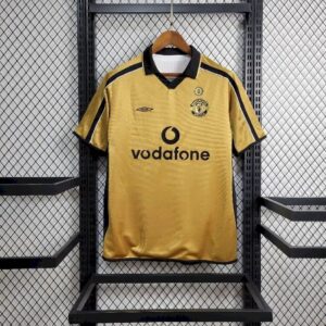 Vista alternativa dell'Retro Manchester United 2001/02 Centenary Reversible Away And Third Jersey