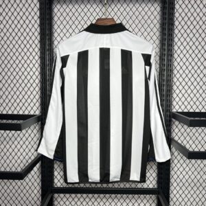Alternative view of Retro Newcastle United 2003/05 Home Long Sleeve Jersey