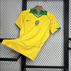 Retro Brazil 2004/2006 Home Jersey