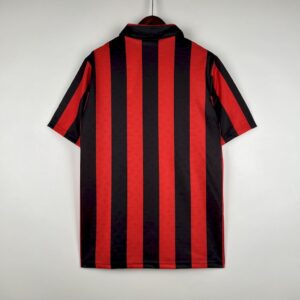 Alternative view of Retro AC Milan 1988/89 Home Champion Jersey