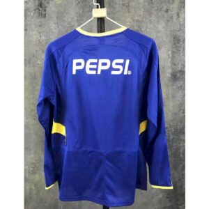 Alternative view of Retro Boca Juniors 2003/04 Home Long Sleeve Jersey
