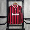 Retro AC Milan 2009/10 Home Long Sleeve Jersey