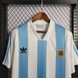Alternative view of Retro Argentina 1993 Home Jersey