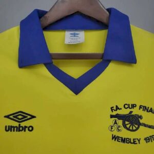 Alternative view of Retro Arsenal 1971/79 Away Long Sleeve Jersey