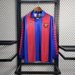 Retro Barcelona 1991/92 Home Long Sleeve Jersey