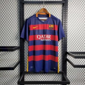 Alternative view of Retro Barcelona 2015/16 Home Jersey