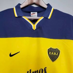 Alternative view of Retro Boca Juniors 1998/99 Home Jersey