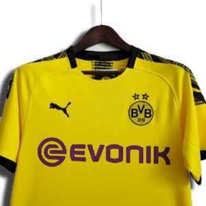 Alternative view of Retro Borussia Dortmund 19/20 Home Jersey