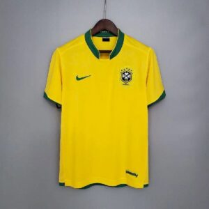 Retro Brazil 2006 Home Jersey
