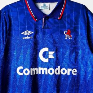 Alternative view of Retro Chelsea 1989/91 Home Jersey