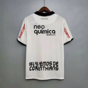 Alternative view of Retro Corinthians 2011 Home 70th Anniversary Jersey