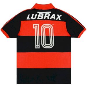 Alternative view of Retro Flamengo 1987/90 Home Zico Jersey