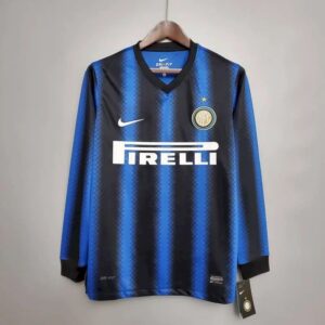 Retro Inter Milan 2010/11 Home Long Sleeve Jersey