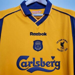 Alternative view of Retro Liverpool 2000/01 Away Jersey