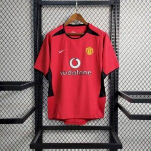 Alternative view of Retro Manchester United 2002/04 Home Jersey