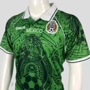 Alternative view of Retro Mexico 1999/2000 Home Jersey
