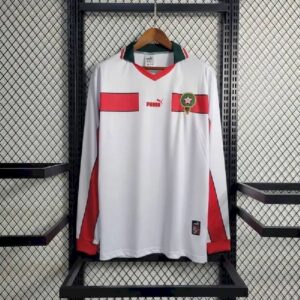 Retro Morocco 1998 Away Long Sleeve Jersey