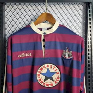 Alternative view of Retro Newcastle United 1995/96 Away Long Sleeve Jersey