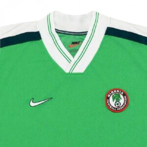 Alternative view of Retro Nigeria 1998 Home Jersey