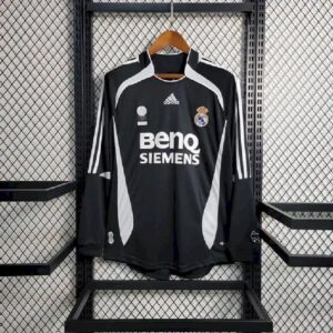 Retro Real Madrid 2006/07 Away Long Sleeve Jersey