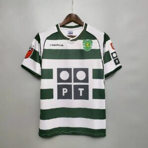 Retro Sporting CP 2001/03 Home Jersey
