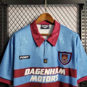 Alternative view of Retro West Ham United 1995/97 Away Jersey