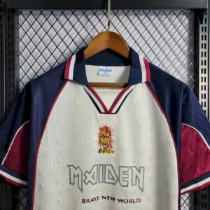 Alternative view of Retro West Ham United 1999 Away Jersey
