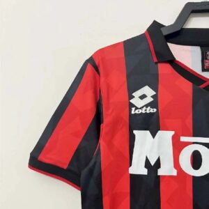 Alternative view of Retro AC Milan 1993/94 Home Jersey