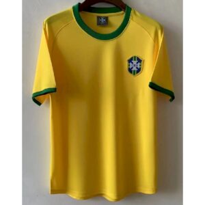 Alternative view of Retro Brazil 1970 Home Jersey