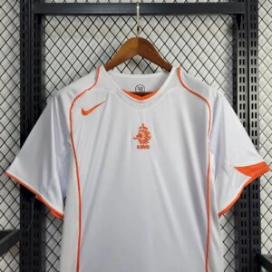 Alternative view of Retro Netherlands 2004 Away Jersey