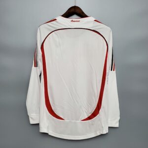 Alternative view of Retro AC Milan 2006/07 Away Long Sleeve Jersey