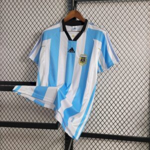 Retro Argentina 1998 Home Jersey