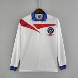 Retro Chile 1998 Away Long Sleeve Jersey