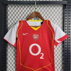Alternative view of Retro Arsenal 2004/05 Home Kids Kit