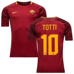 Retro AS Roma 2017/18 Home Jersey