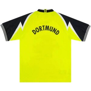 Alternative view of Retro Borussia Dortmund 1995/96 Home Jersey