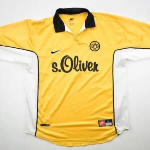 Retro Borussia Dortmund 1998/00 Home Jersey