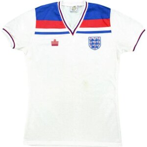 Alternative view of Retro England 1980/83 Home Jersey