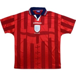 Alternative view of Retro England 1998 Away Jersey
