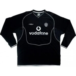 Alternative view of Retro Manchester United 2000/02 Goalkeeper Long Sleeve Jersey
