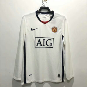 Retro Manchester United 2008/09 Away Long Sleeve Jersey