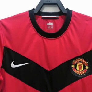 Alternative view of Retro Manchester United 2009/10 Home Jersey