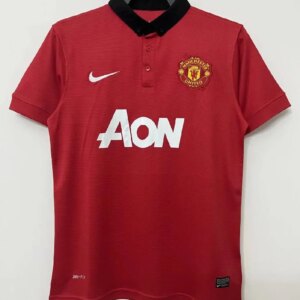 Alternative view of Retro Manchester United 2013/14 Home Jersey