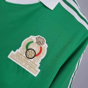 Alternative view of Retro Mexico 1986 Home Jersey