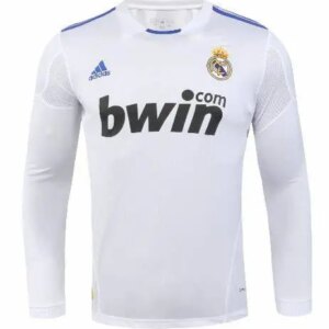 Retro Real Madrid 2010/11 Home Long Sleeve Jersey