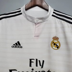 Alternative view of Retro Real Madrid 2014/15 Home Long Sleeve Jersey