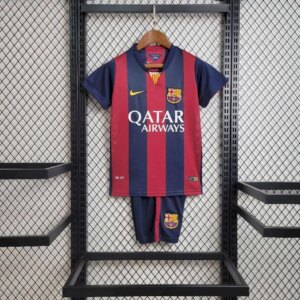 Retro Barcelona 2014/15 Home Kids Kit