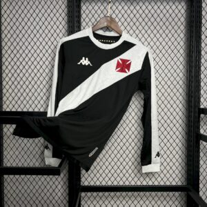 Mens Vasco Da Gama 2024/25 Home Long Sleeve Jersey