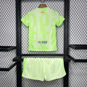 Alternative view of Kids Barcelona 2024/25 Third Kit