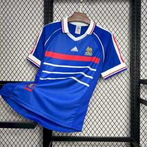Retro France 1998 Home Jersey